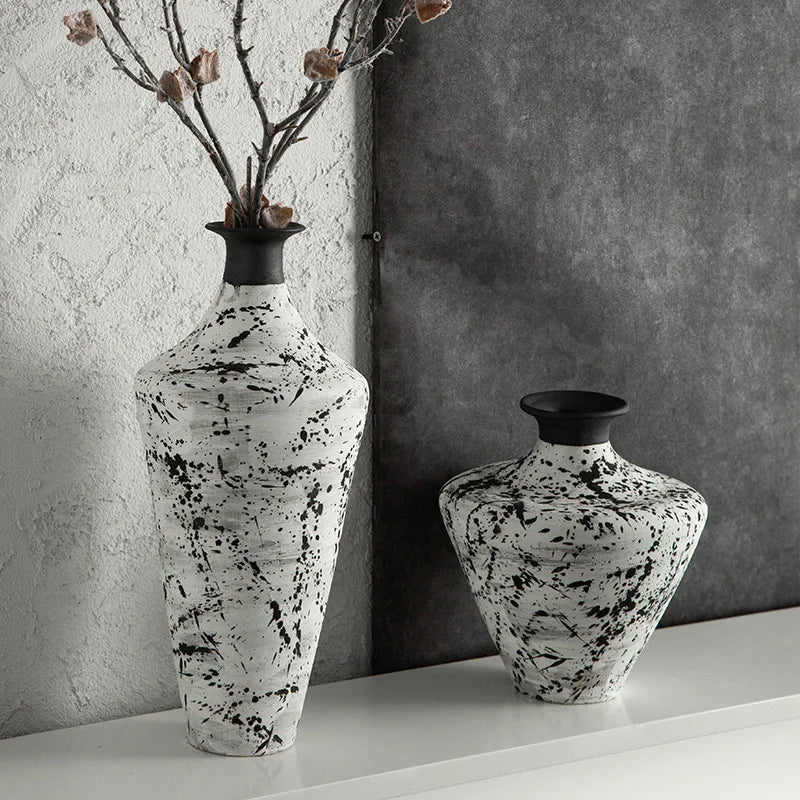 Handmade Ceramic Vase-Centrepiece for Table | Velvet & Vigor