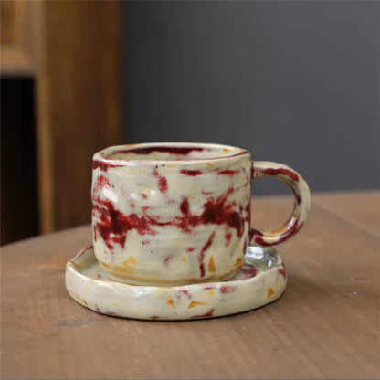 Hikari Japanese Coffee Mug Set-Unique Drinkware-Velvet&Vigor