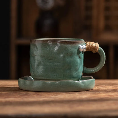Hikari Japanese Coffee Mug Set-Unique Drinkware-Velvet&Vigor