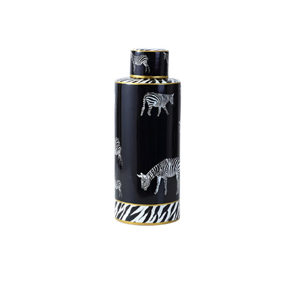 Sarah Ginger jar-Animal Print-Modern Home Accessories-Velvet&Vigor