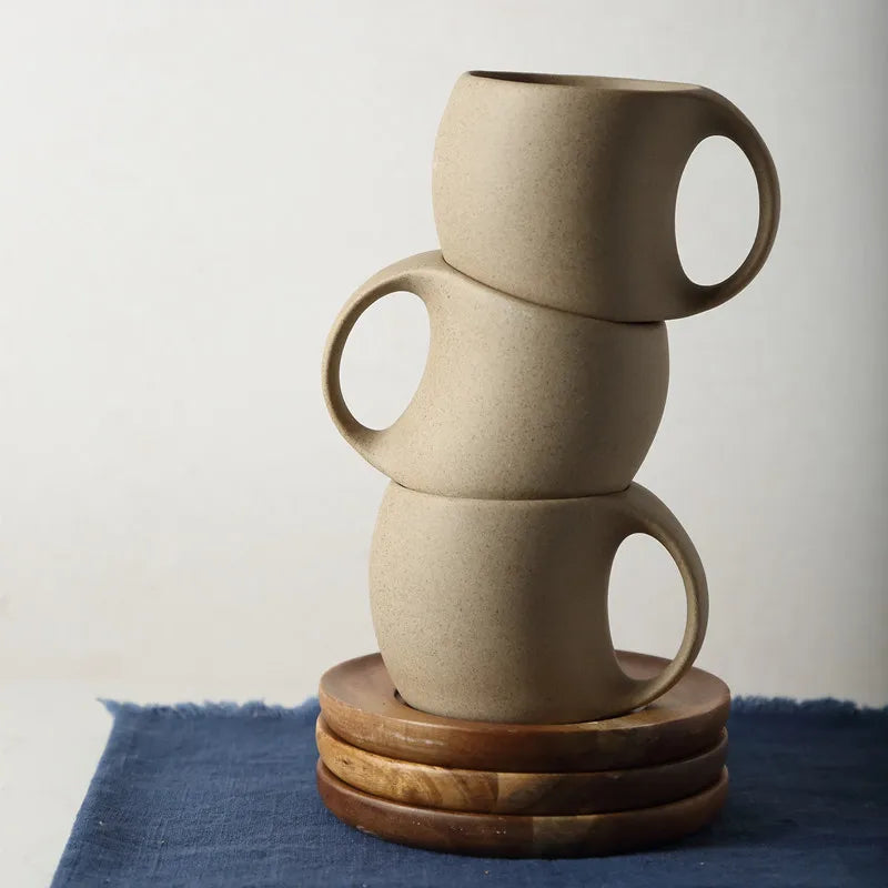 Modern Ceramic Mug | Unique Kitchen Accessories-Velvet&Vigor