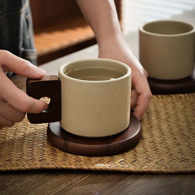 Handmade Porcelain Mug | Modern Kitchen Accessories-Velvet&Vigor