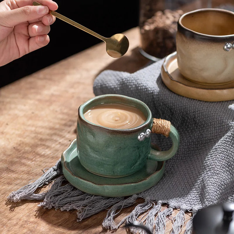 Hikari Japanese Coffee Mug Set-Unique Drinkware-Velvet&Vigor