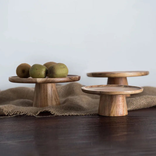 Wooden Serving Tray-Small/Large-Unique Serveware-Velvet & Vigor 