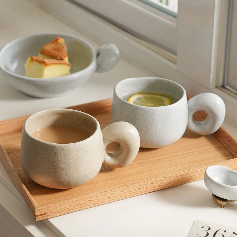 Handmade Ceramic Mug | Unique Kitchen Accessories-Velvet&Vigor