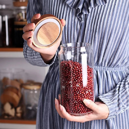 High Borosilicate Glass Storage Jar