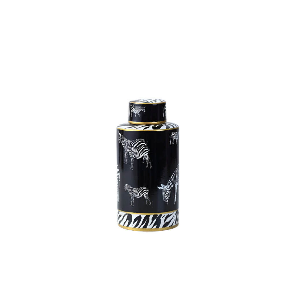 Sarah Ginger jar-Animal Print-Modern Home Accessories-Velvet&Vigor