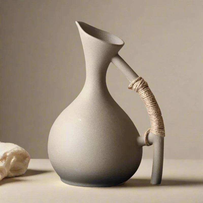 Ceramic Pitcher-Modern Kitchen Accessories-Velvet&Vigor